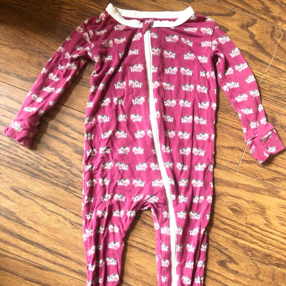 Kickee Pants Cow Pajamas